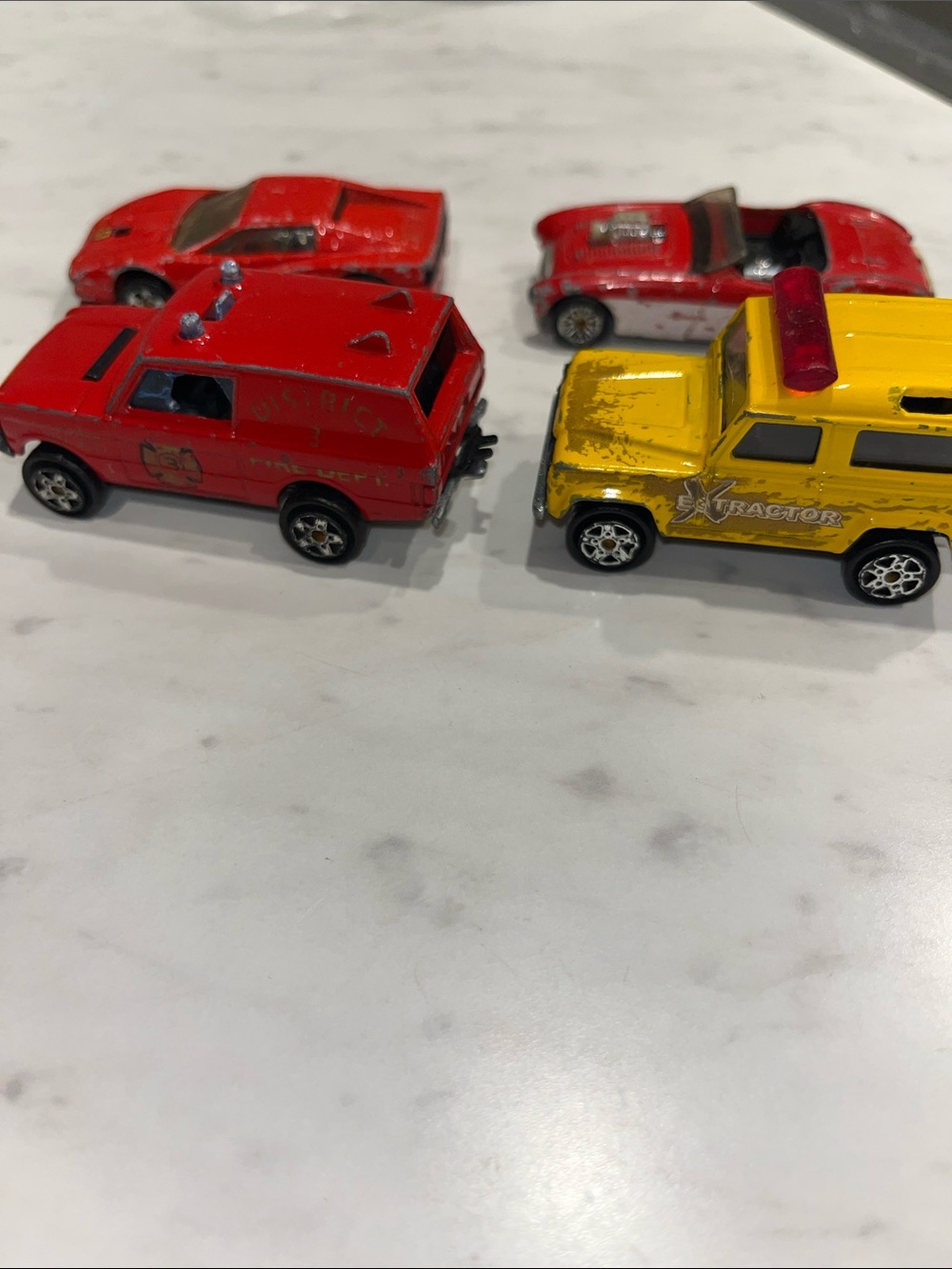 Hot Wheels Land Rover, Range Rover, Ferrari, Austin